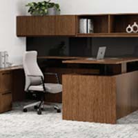 Real Wood & Wood Veneer Desking